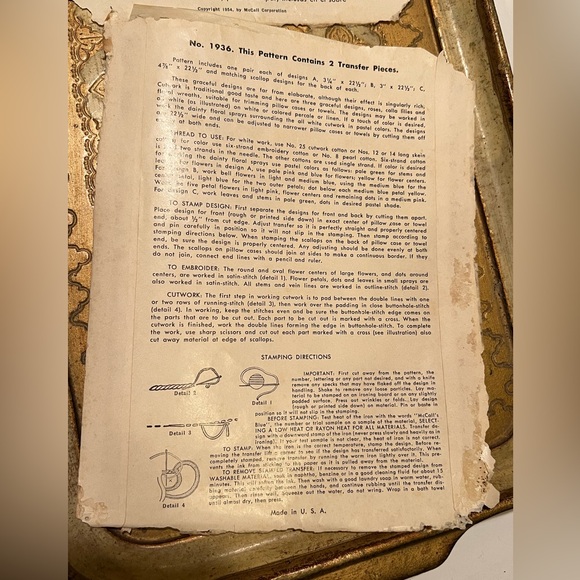 VINTAGE CUTWORK DESIGN PATTERNS. - Picture 5 of 14